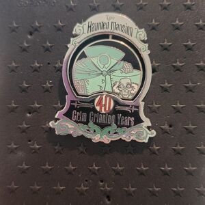 The Haunted Mansion 40 Grim Grinning Years Enamel Pin, O-Pin House Series, LE